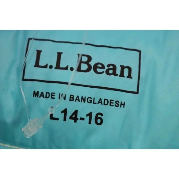 L.L. Bean Down Tech Youth Puffer Vest-Size Large(14-16)-80% Down - Picture 10 of 12